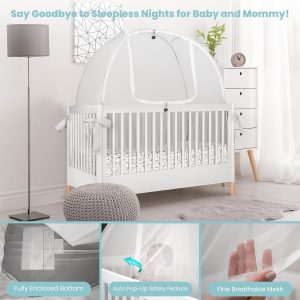 Mosquito Net for Crib by Pro Baby Safety